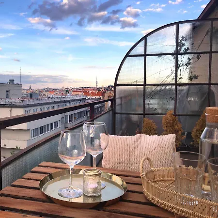 Rooftop Terrace Apt W. Bbq Apartament *
