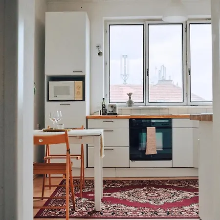 Rooftop Terrace Apt W. Bbq * Praag